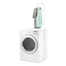 Whitmor Magnetic White Laundry Valet Hanging Rod - £48.82 GBP