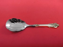 Grande Baroque by Wallace Sterling Silver Rice Spoon Scalloped HH WS Custom Made - £56.44 GBP