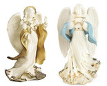 Lenox First Blessing Angels Peace &amp; Hope Figurines Nativity Set 2 Christ... - £110.85 GBP