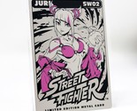 UDON Street Fighter Juri Swimsuit Metal Card 2024 SW02 Limited Edition SDCC - $99.99
