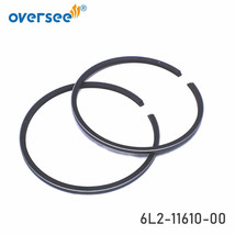 6L2-11610-00 Piston Ring Set STD For Yamaha Outboard 20-25HP 6L2 2 Cylinder 25C - £16.48 GBP