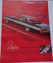 Oldsmobile Starfire  Magazine Print Advertisement 1962 - $4.99