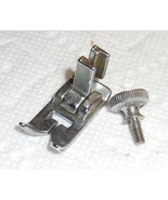 JC Penny Free Arm 6940 Zig Zag Presser Foot w/Thumb Mounting Screw - £9.96 GBP