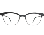 Lindberg Brille Rahmen 9819 U14 Glänzend Grau Matt Dunkel Lila 48-18-135 - £206.57 GBP