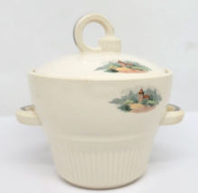 Vintage Victory Salem China Godey Victorian Sugar Bowl With Lid - £13.57 GBP