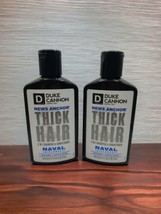 2x Duke Cannon News Anchor 2 in 1 Shampoo THICK HAIR 10oz Each Naval Diplomacy  - £15.49 GBP