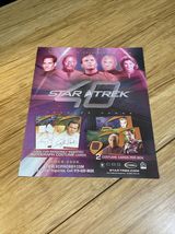 2006 Rittenhouse Star Trek 40th Anniversary Trading Cards Print Ad Promo... - $9.89
