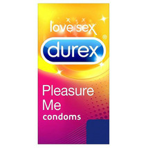 Durex Pleasure Me Ribbed Dotted Condoms x 12 - $13.21