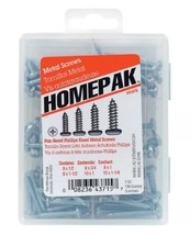 Hillman 41815 Homepak Assorted Pan Head Phillips Sheet Metal Screw Kit - $400.81 MXN Hillman 41815 Homepak Assorted Pan Head Phillips Sheet Metal Screw Kit - $400.81 MXN