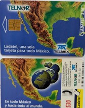 TELNOR En Todo Mexico Ladatel/Telmex MexicanPhone Card, vintage - $1.00