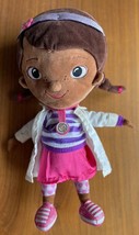 Disney Doc McStuffins Soft Plush Girl Doctor Vet Doll Toy - £7.84 GBP