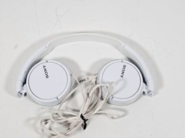 Sony MDR-ZX110 On the Ear Headphones - White - Read Description!! - $10.89