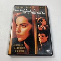 DVD: Cold Steel, Adam Ant, Sharon Stone, Jonathan Banks, Jay Acovone RARE OOP - £5.50 GBP