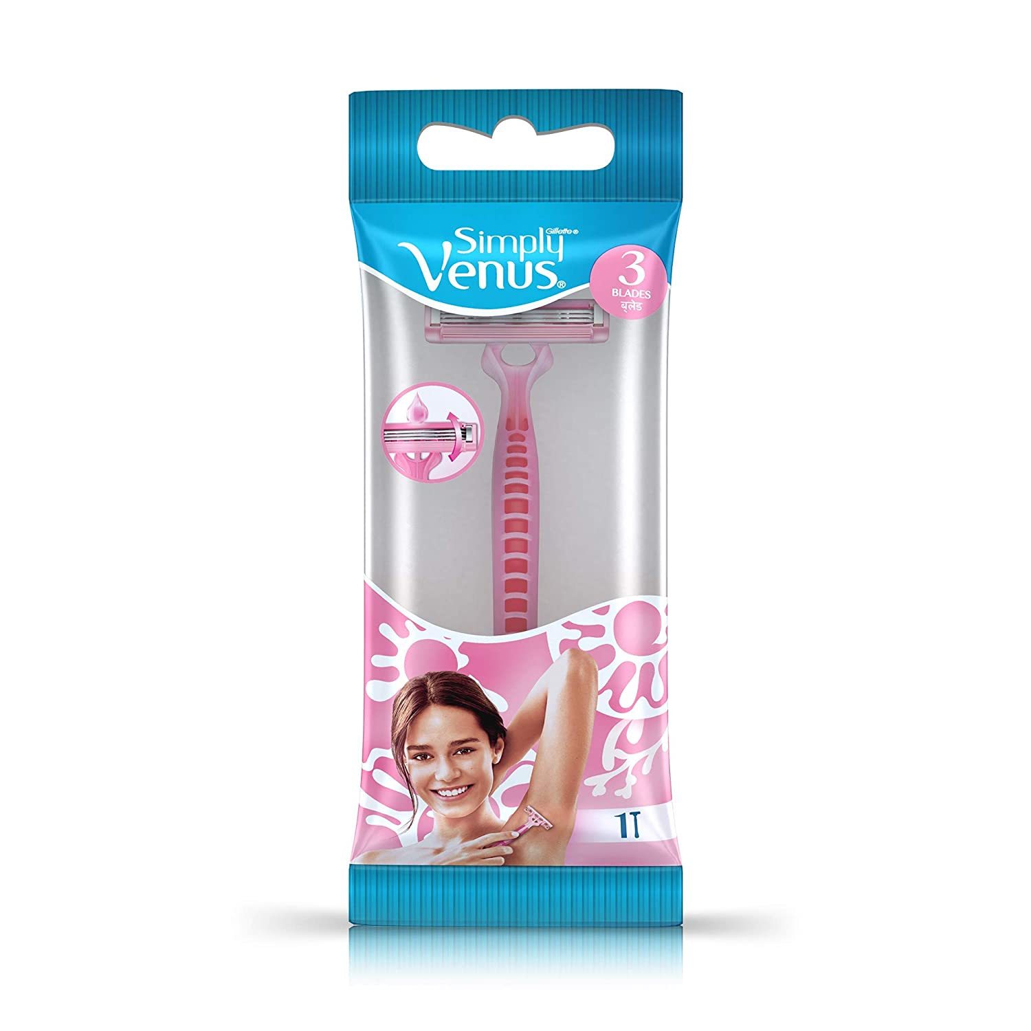 Gillette Simply Venus 3 Hair Removal Razors for Women Pack of 5 - $17.59