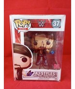 WWE AJ Styles Signed #37 Funko Pop Autographed In Protective Case - €121,57 EUR