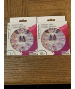 2ea Packs Sassy + Chic Fashion Nails For Adult-Brand New-SHIPS N 24 HOURS - $293.03 MXN