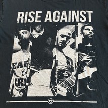 Rise Against T-shirt Mens Large Punk Rock Concert Music Tour Shirt Y2K Vtg - $28.51