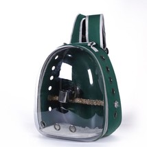Parrot Pet Travel Bag Carrier Backpack Hard-Sided Pet Bag Cat/Dog Bubble Backpac - £65.00 GBP
