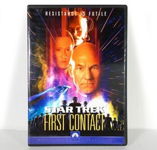 Star Trek: First Contact (DVD, 1996, Widescreen) Like New !   Patrick Stewart - £6.70 GBP