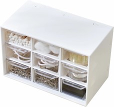 Desktop Plastic Organizer With 9 Mini Drawers, School Teacher Toolbox Office - $31.00