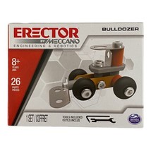 Bolts by Meccano Erector Model Sets - Bulldozer - Spin Master Educational Kits - $14.74
