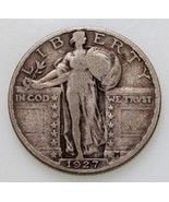 1927-S 25C Washington Quarter in Fine Condition, Natural Color, No Distr... - €122,47 EUR