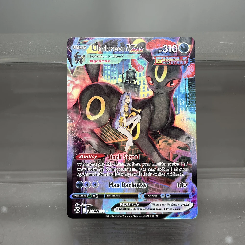 Pokémon Sword &amp; Shield Series Holographic Cards Umbreon VMAX Palkia STAR PTCG - £6.70 GBP+