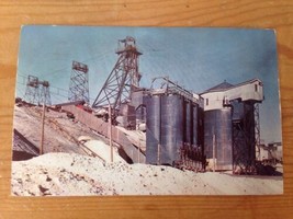 1955 Vintage Mckee Plastichrome Butte Montana Copper Mine Posted Color P... - $24.99