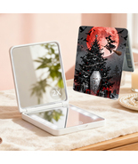 Lighted Makeup Mirror, 1X/2X Magnification LED Pocket Mirror with USB Cable - $188.28 MXN