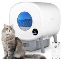 Auto Self-Cleaning Cat Litter Box 76L w/App Control Multi-Cat Safety Sensor New - €151,51 Auto Self-Cleaning Cat Litter Box 76L w/App Control Multi-Cat Safety Sensor New - €151,51 EUR