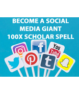 50x -200X 7 SCHOLARS EXTREME BECOME A SOCIAL MEDIA GIANT MAGICK RING PEN... - £62.16 GBP+