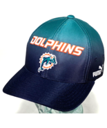 Miami Dolphins Adjustable Hat, Puma, NFL Pro Line, Ombre, New Football Cap - €21,40 EUR