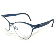 OVVO Optics Eyeglasses Frames 3839 c 40A Matte Blue Cat Eye 52-18-135 - £186.68 GBP