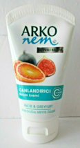 Lot 2 ARKO NEM Hand &amp; Face Cream Grapefruit &amp; Fig Revitalizing 2.5 oz - £2.36 GBP