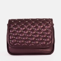 The Leno Burgundy Leather Handbag image 5