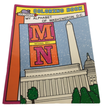 ColorPix Coloring Book My Alphabet of Washington DC Travel Government Buildings - £3.72 GBP