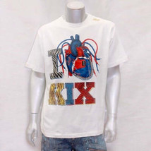 Men&#39;s Parish White &quot;I Love Kix&quot; Short Sleeve Tee Shirt NWT - £43.58 GBP