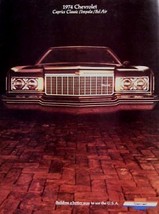 1974 Chevrolet Brochure, Caprice Classic Impala Bel Air - $8.96