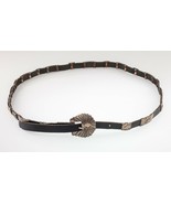 Argent Concho Ceinture W/21 Argent Sunburst Elements Belle Patine ! Sign... - €474,85 EUR