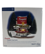 Dept 56 Original Snow Village Campbell&#39;s Soup Counter 55309 Retired Orig... - $78.22 CAD