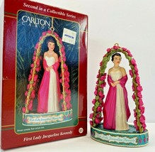 Carlton Cards Christmas Ornament 1999 First Lady Jacqueline Kennedy - £12.50 GBP
