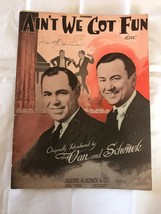 Ain’t We Got Fun Sheet Music - £142.44 GBP