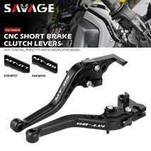 2022 Short Brake Clutch Lever For Yamaha Mt07 Mt09 2013-2021 Mt-07/trace... - $30.66
