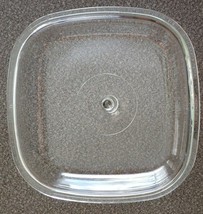Pyrek Brand ~ P-12-C Square Baking Dish Clear Glass Lid ~ 10.5&quot; x 3&quot; (11) - £23.53 GBP