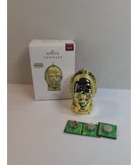 Hallmark 2018 Star Wars C-3PO Keepsake Ornament  with Light and Sound Ne... - $277.60 MXN