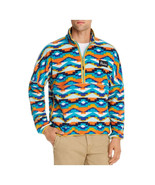 Penfield Men&#39;s Melwood Geo Fleece Half-Zip Fleece Sweater Teal -Size Medium - $883.52 MXN