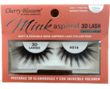 CHERRY BLOSSOM SOFT AND DURABLE 3 D VOLUME MINK ASPIRED LASHES #72514 - $1.89