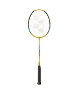 Yonex Nanoflare 001 Feel Strung Badminton Racquet, G4 - Gold - £75.54 GBP