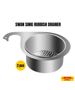 Swan Stainless Steel Sink Strainer Kitchen Drain Basket (2 pcs) - $49.29