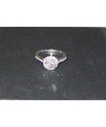 NEW .60ct Beautiful Diamond Engagement Ring 14k White Gold 29 Full Cut S... - £862.38 GBP